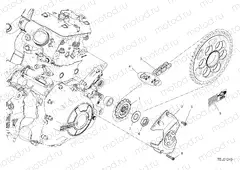 FRONT SPROCKET - CHAIN [MOD:DVL1260]