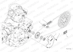 FRONT SPROCKET - CHAIN [MOD:HYM 950]