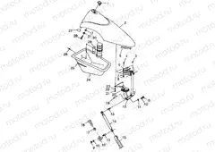 FRONT STORAGE COMPARTMENT - I984673 (4945164516a009) | FRONT STORAGE COMPARTMENT - I984673 (4945164516a009)