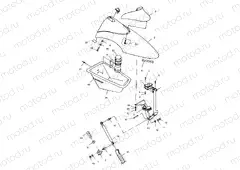 FRONT STORAGE COMPARTMENT - W004699D (4955765576A008) | FRONT STORAGE COMPARTMENT - W004699D (4955765576A008)
