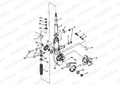 FRONT STRUT - S98AC42E (4945214521B002) | FRONT STRUT - S98AC42E (4945214521B002)
