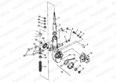 FRONT STRUT - W98CH50A (4945714571b007) | FRONT STRUT - W98CH50A (4945714571b007)