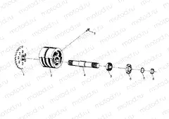 FRONT TIGHTENER ASSEMBLY 4X4 400L W948140 (4926772677B002) | FRONT TIGHTENER ASSEMBLY 4X4 400L W948140 (4926772677B002)
