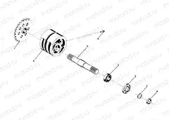 FRONT TIGHTENER ASSEMBLY P/N 1380024 250 4x4 / W928127 (4922872287B002) | FRONT TIGHTENER ASSEMBLY P/N 1380024 250 4x4 / W928127 (4922872287B002)