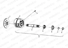FRONT TIGHTENER XPLORER 300 W98CC28C (4945264526B004) | FRONT TIGHTENER XPLORER 300 W98CC28C (4945264526B004)