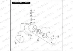 FRONT TURN SIGNALS