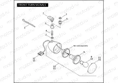 FRONT TURN SIGNALS