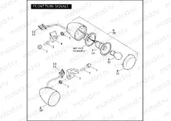 FRONT TURN SIGNALS