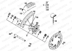 FRONT WHEEL