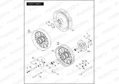 FRONT WHEEL (2 OF 2)