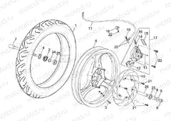 Front wheel