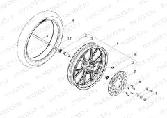 Front wheel