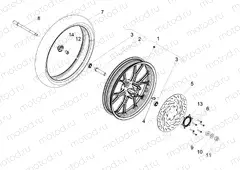 Front wheel