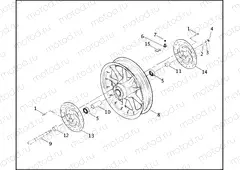 FRONT WHEEL