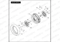 FRONT WHEEL