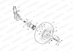 FRONT WHEEL - A01CB32AA (4963966396B002) | FRONT WHEEL - A01CB32AA (4963966396B002)