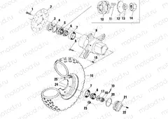 FRONT WHEEL - A02CK42AA/AB (4970327032B04) | FRONT WHEEL - A02CK42AA/AB (4970327032B04)
