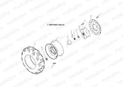 FRONT WHEEL - A04JD32AA (4977487748B09) | FRONT WHEEL - A04JD32AA (4977487748B09)