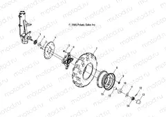 FRONT WHEEL - A05BA25CA/CB (4999202939920293A13) | FRONT WHEEL - A05BA25CA/CB (4999202939920293A13)
