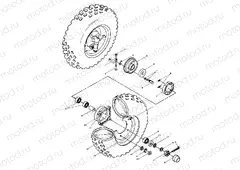 Front Wheel Assembly (4913491349015A) | Front Wheel Assembly (4913491349015A)