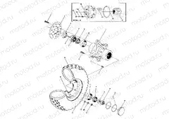 Front Wheel Assembly (4914761476017A) | Front Wheel Assembly (4914761476017A)