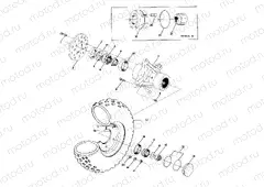 Front Wheel Assembly 4x4-Updated 4/89 (4916351635021A) | Front Wheel Assembly 4x4-Updated 4/89 (4916351635021A)
