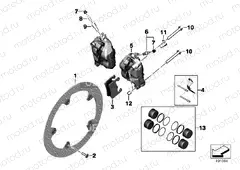 FRONT WHEEL BRAKE