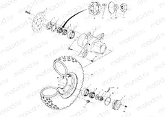 FRONT WHEEL - C02CL50AB (4972367236B04) | FRONT WHEEL - C02CL50AB (4972367236B04)