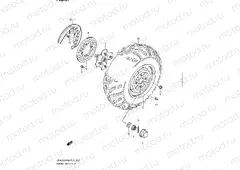 FRONT WHEEL (LT-A750XK8/XZK8)
