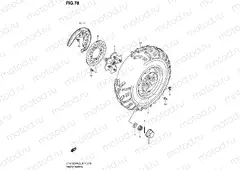 FRONT WHEEL (LT-A750XPL3 P17)
