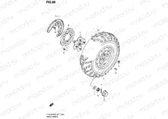 FRONT WHEEL (LT-A750XPZL3 P17)