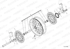 FRONT WHEEL [MOD:DVL1260]
