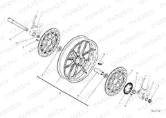 FRONT WHEEL [MOD:SCR11SPR]