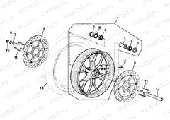 Front wheel R version