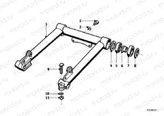 Front wheel swing fork