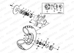 FRONT WHEEL - W98BC50A (4944994499b006) | FRONT WHEEL - W98BC50A (4944994499b006)