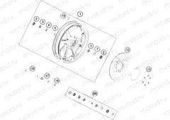 FRONT WHEEL|Frame|09