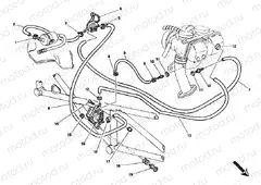 FUEL PUMP DM 009915> » INTAKE, CARBURETTOR
