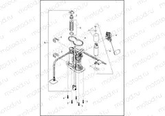 FUEL PUMP - FLDE, FLFB, FLFBS, FLHC, FLHCS, FLSB, FLSL, FXLR