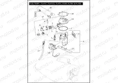 FUEL PUMP - FLHTC, FLHTCU, FLHTK, FLHX, FLTRU & FLTRX