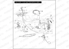FUEL PUMP - FUEL INJECTED FLHPI & FLHPEI