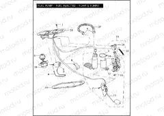 FUEL PUMP - FUEL INJECTED FLHPI & FLHPEI