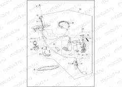 FUEL PUMP, FUEL INJECTED - FLHRI & FLHRCI