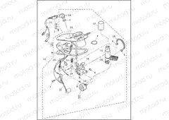 FUEL PUMP, FUEL INJECTED - FLHTCUI, FLHTCI & FLTRI
