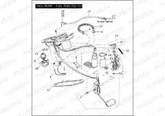 FUEL PUMP - FUEL INJECTED FLHTPI