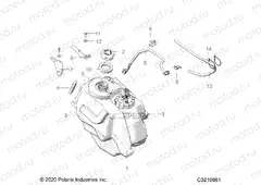 FUEL SYSTEM | FUEL SYSTEM, FUEL TANK ASM. - A23SEA57F1/T57C1/C2/F1 (C0210881)