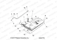 FUEL SYSTEM | FUEL SYSTEM, FUEL TANK ASM. - S20CEU5BSA/BSL/BEL (C600779)