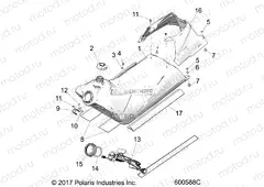 FUEL SYSTEM | FUEL SYSTEM, FUEL TANK ASM. - S20FJB8/FJE8/FJP8 ALL OPTIONS (600588C)