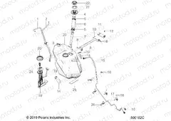 FUEL SYSTEM | FUEL SYSTEM, FUEL TANK ASM. - T20AAPHD/RHB ALL OPTIONS (500182C)