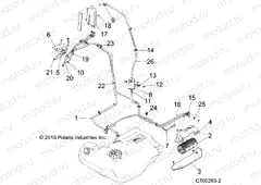 FUEL SYSTEM | FUEL SYSTEM, LINES, EVAP - Z23NAV99B (C700269-2)
